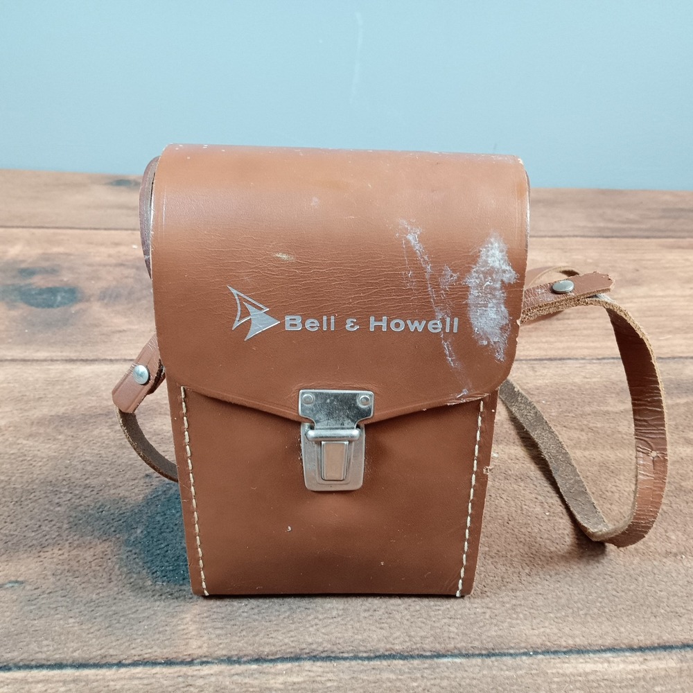 Bell & Howell 319 8mm Movie Camera Grey Good Vintage Sun Dial with Case - Picture 10 of 13